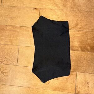Black Corset Tube Top